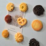Resin cookie fridge magnet set, realistic dessert designs