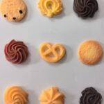 Resin cookie fridge magnet set, realistic dessert designs