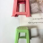 Resin miniature stool fridge magnets, novelty 3D collectible set