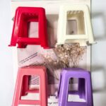 Resin miniature stool fridge magnets, novelty 3D collectible set