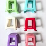 Resin miniature stool fridge magnets, novelty 3D collectible set